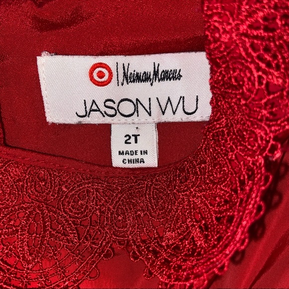 Jason Wu toddler dress size 2T in red - Picture 2 of 6